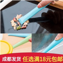 Multifunctional cleaning scraper kitchen gas cooker bench decontamination scraper slit stains decontamination shovel scraping and scraping opener
