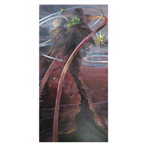 Central Academy of Fine Arts Jiang Fangshu Ling Xiao canvas oil painting original artwork collection living room decorative painting hanging painting