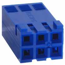 65239-003LF CONN HOUSING 6POS 100 DUAL