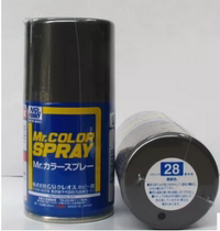 Upper model county self-painting S-28 gun metallic color track color S28 oily model coloring