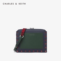 CHARLES & KEITH shoulder bag CK2-80270160 Color matching shoulder bag for WOMEN