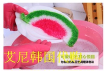 Thickened acrylic watermelon dish towel not stained with oil dishwashing cloth