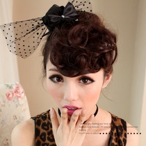 Fluffy incognito fake bangs Big roll bangs Wigs Fashion Curly hair Roll Bangs Wigs Hair extensions