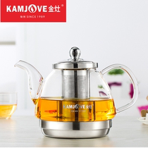 Gold stove A100 induction cooker special glass kettle Kettle thickened high temperature tea maker Filter net tea kettle