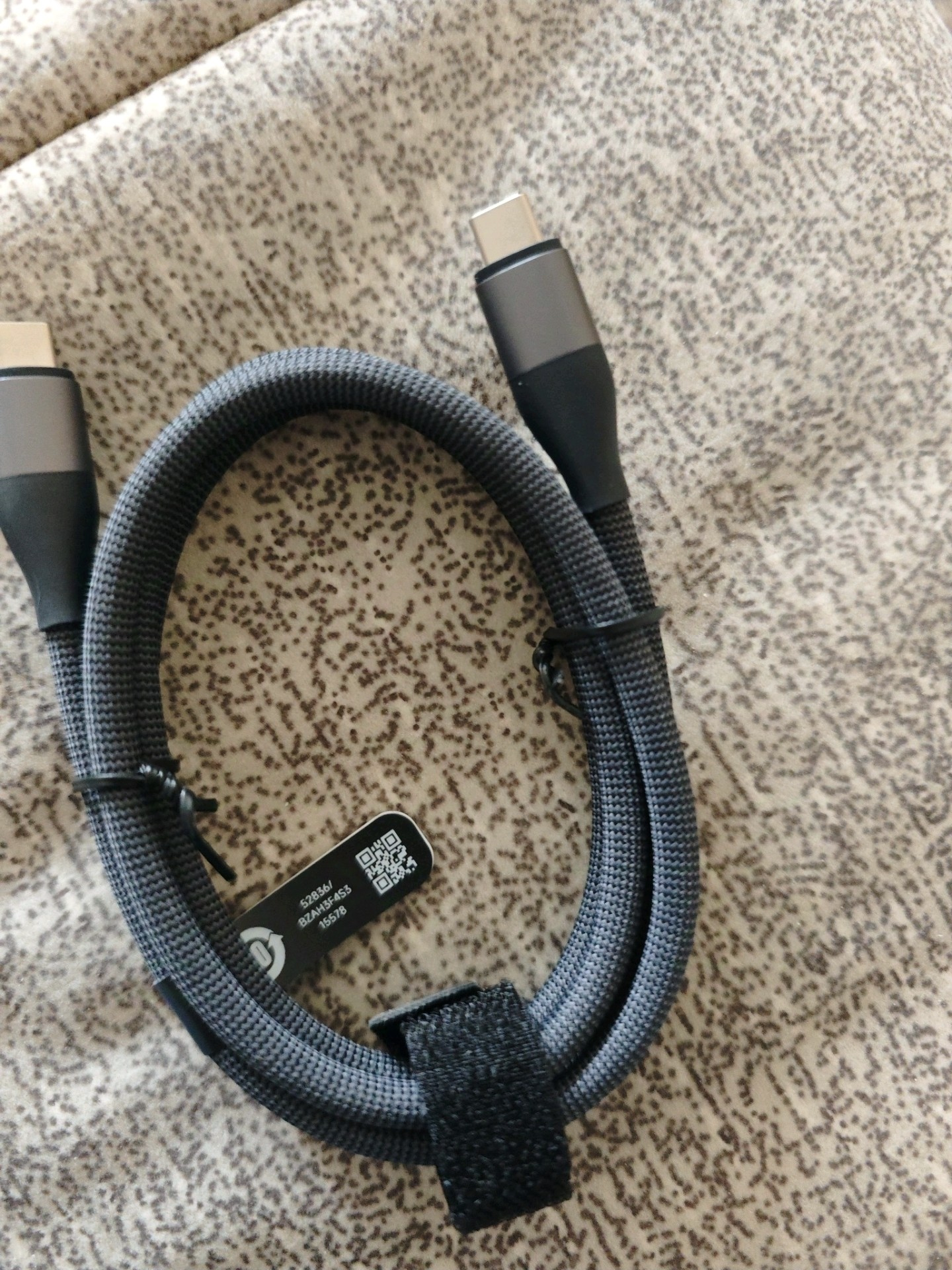 c编织数据线 耐高温100w大功率1米线长双头type-c-淘宝