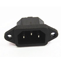 AC-04 AC power socket with ear 10A250V triangle socket 3p power socket