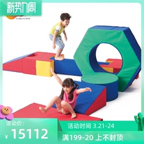 Taiwan Weplay Import Early Education Sense United Toy Kindergarten Physical Action Development Vitality Fitness Series Composition