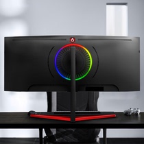 AOC Love attack 35 inch 4K quantum dot 200Hz with fish screen e-sports display HDR1000 surface 2ms gray scale 10Bit curved screen AG353UCG desktop computer