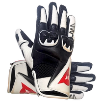 Dennis Dainese MIG C2 mens and womens motorcycle motorcycle cowhide mesh spring and summer breathable fall-proof riding gloves