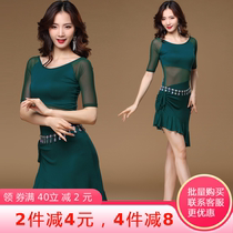 Belly dance costume womens practice suit 2021 new clothes sexy beginner oriental dance suit suit dress