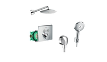 hansgrohe Rain concealed shower 27607007 27607000 Package in-wall shower faucet