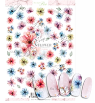 (Spot) Japanese nail stickers sha-nail pro super popular x-ray ray flower spring summer version