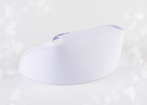 2019 Nurse Hat Pure White Hard Type Thickened Nurse Hat White Swallow Tail Hat Pink New