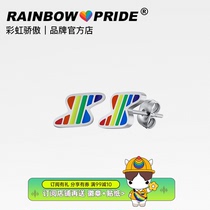 RainbowPride Six colors Rainbow Lightning Brief Brief about small LGBT personality Fashion pentagram Pride