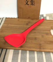 Red silicone shovel export is suitable for non-stick wok
