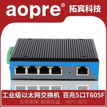 aopre Ober Industrial Level 4-Plank Non-Management Exchang with Wildwire Exchanger Network Monitoring Lightning Protection Exchang Track Wide Wide Wide Power Redundant IP40 Protection