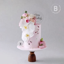 BITOlogy (warm love) C129 Fresh flowers net red plus high birthday cake Beijing Shanghai Tongcheng