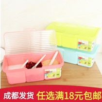 Creative Kitchen Supplies Seasoning Box Suit Seasoned Jar Plastic Sauce Box Flavoring Bottle Seasoned Bottle salt jar