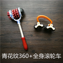 Back Roller Massager Hammer Wooden Belly Roll Waist Massager Full Body Leg Wooden Belly Massager