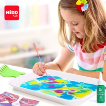 Water Tono Picture Painting Children's Materials Painting Liu Dedicated Paper Tool Wetto Painting Waterwash Handprinting Floating Water Painting