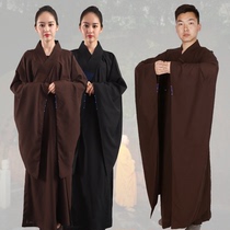 Buddhist high-grade Taiwan Ma summer wide sleeve Haiqing residence clothing men's and women's monk clothing long coat Haiqing meditation clothing