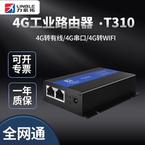 Rio Billiton 4G wireless industrial-grade router card wifi car route full Netcom Port remote monitoring outdoor route watchdog 100 megabit to wired network cpe mobile flow card