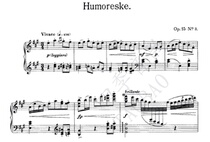 Vladigerov vladigrove humor Op 15 No 3 piano solo score