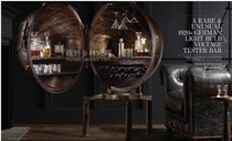 Foreign trade De-style 1920s loft wine cabinet Tie spherical cabinet sphere cabinet Spherical Cabinet Countryside Industrial Furniture