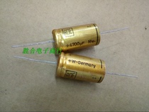 ROE capacitor 16V4700UF gold bullet 4700UF 16V Original brand new German axial horizontal fever electrolysis