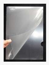 Quality assurance E310 18C single-page holder file set L-shaped opening transparent two-page bag bag wholesale