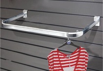 Clothing display rack Upper board Side-hanging slot board Side-hanging universal board Side-hanging slot board Hook slot board shelf