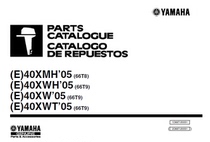 Japan Yamaha Boat outfitted original accessories E40XMHL Figure 23-12 Water pump shell