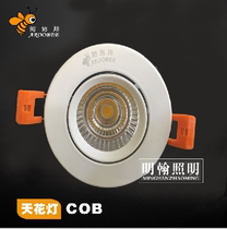 Anubong ┃ COB ceiling lamp 5w perforation 70mm-80mm white spray