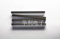 2 0mm pitch double row pin female Seat 2*40p 80 hole pin female seat row pin row pin seat double row female seat