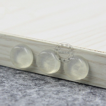 Anti-collision rubber mats glass anti-collision particles speaker mats tea tray rubber mats transparent rubber granules self-adhesive granules