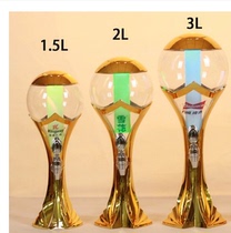 Luminous wine cannon World Cup beer cannon 3L colorful luminous beer barrel 2L wine dispenser barrel wine column