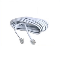 Finished telephone line with crystal head one meter 1 yuan optional number of meters