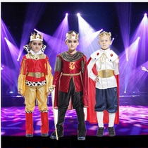 Halloween performance costume cosplay masquerade dress children king Prince costume