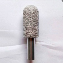 Hengli brazing quartz stone tool head 5 cm lengthened round bottom knife rear water retaining arched knife head stone machining tool