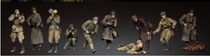 1:35 Resin Soldiers World War II Russian Infantry Squad 10 Men S 16