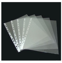 Eleven-hole 11-hole file protection bag A4 loose-leaf 3C4C6C file protective cover information bag 100 bags