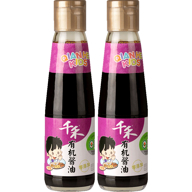 千禾儿童酱油 生态有机不加糖酱油 减盐宝宝