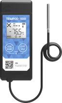Tempod 100XB -100~ 70℃ Ultra low temperature recorder cycle with Bluetooth transmission 3 point calibration