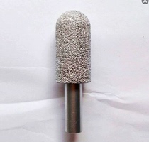 Hengli brazing quartz stone knife head lengthened round bottom knife rear water blocking arc special knife head quartz stone processing knife head