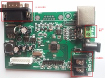 PLC Kingview instrument modbus RTU communication LED screen electronic Kanban real-time acquisition