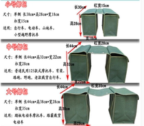 Rear seat saddle kit satchel bag motorcycle hanging bag side bag express canvas bag electric car