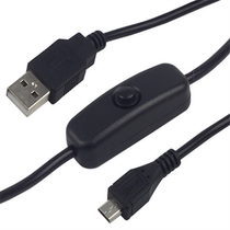 Power USB switch power cord USB to micro USB with switch