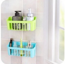 Double Suction Cup Kitchen Sink Multipurpose Sponge Drain Shelf Super Super Adsorption Shelf Special Price Containing Shelf