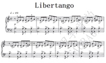 Piazzola Libertango Free Tango Piano Solo Score