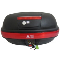 Love Tory 929 motorcycle tailbox trunk black with brake light quick disassembly of two full armor